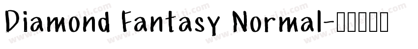 Diamond Fantasy Normal字体转换